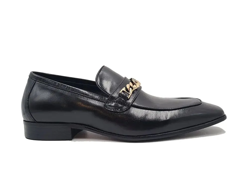 Beveled Squared Toe Loafer sold by Alberto Nardoni