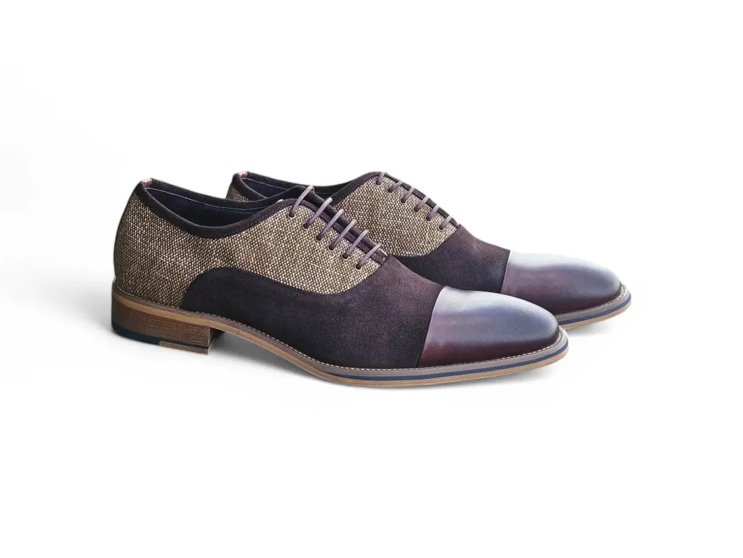 Cap Toe Linen Oxford sold by Alberto Nardoni