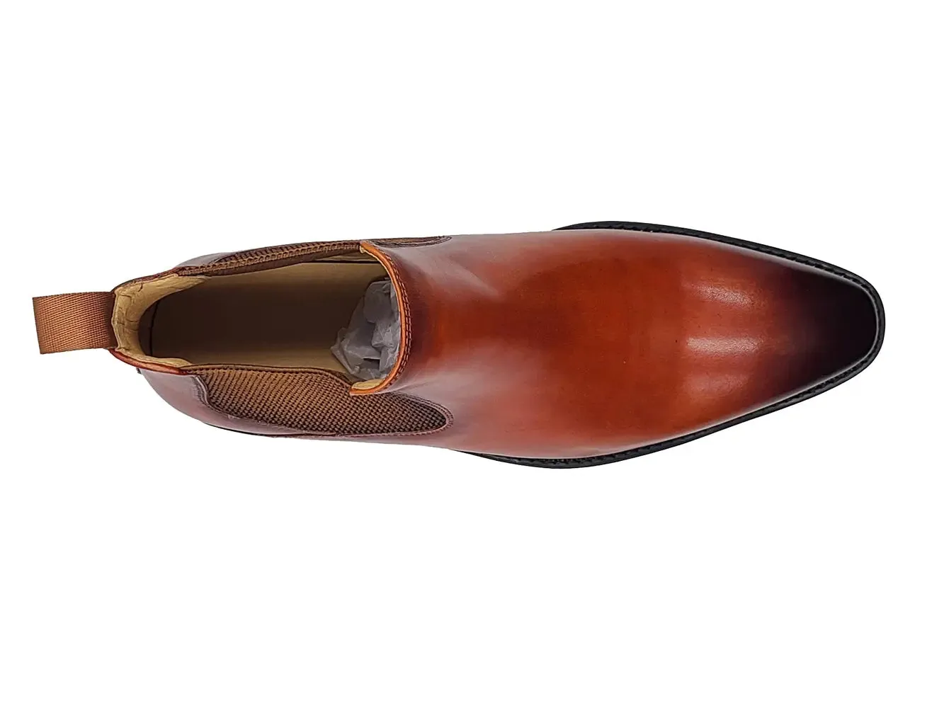 Carrucci Patina Chelsea Boot Lug Sole sold by Alberto Nardoni product image thumbnail 5