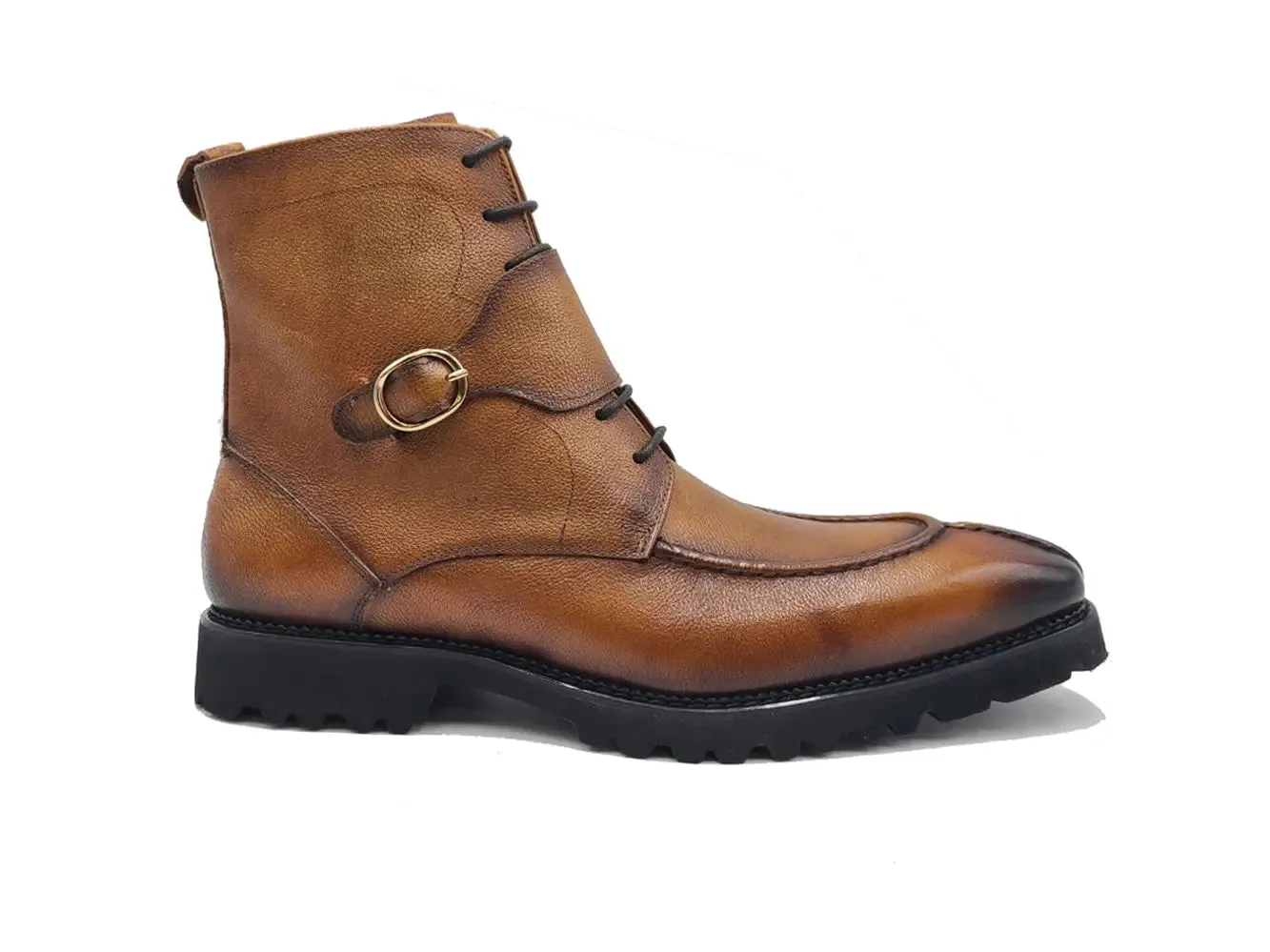 Rugged Split Toe Lace-up Boot sold by Alberto Nardoni product image thumbnail 2