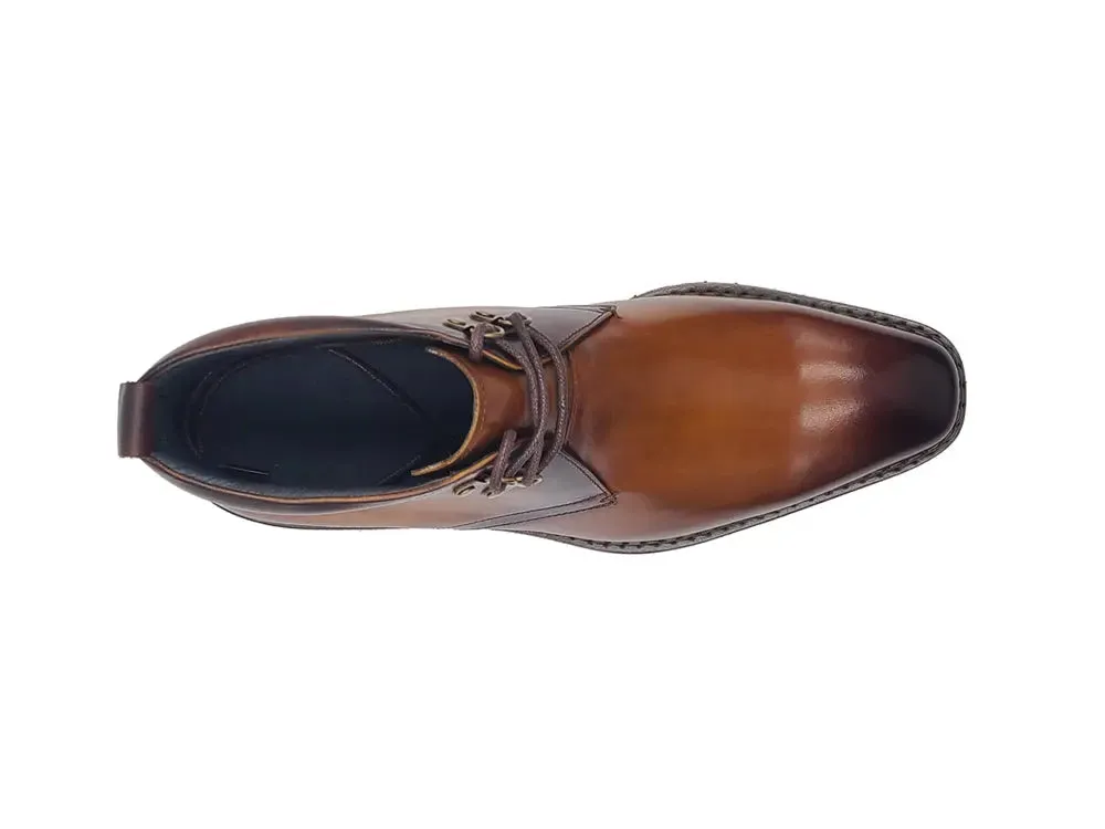 Calfskin Chukka Boot with Lug Sole sold by Alberto Nardoni product image thumbnail 5