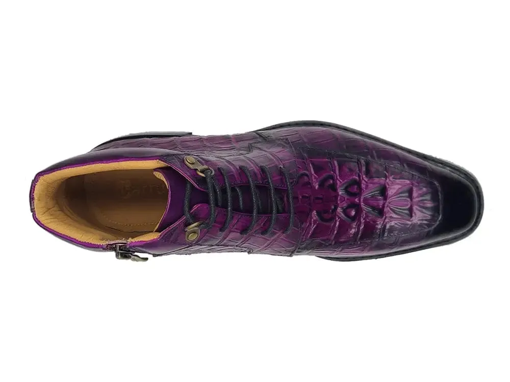 Men's Lace-up Boots Alligator Embossed sold by Alberto Nardoni product image thumbnail 3