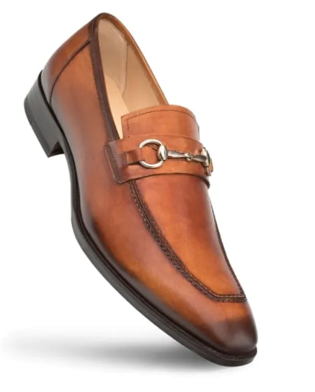 Ornament Loafer Cognac By Mezlan Made In Spain Brand sold by Alberto Nardoni