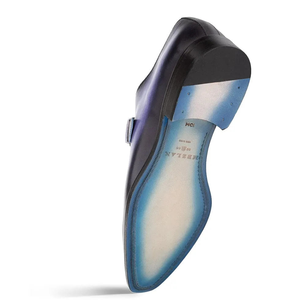 Machado Oxford Monk Strap Purple By Mezlan Made In Spain Brand sold by Alberto Nardoni product image thumbnail 2