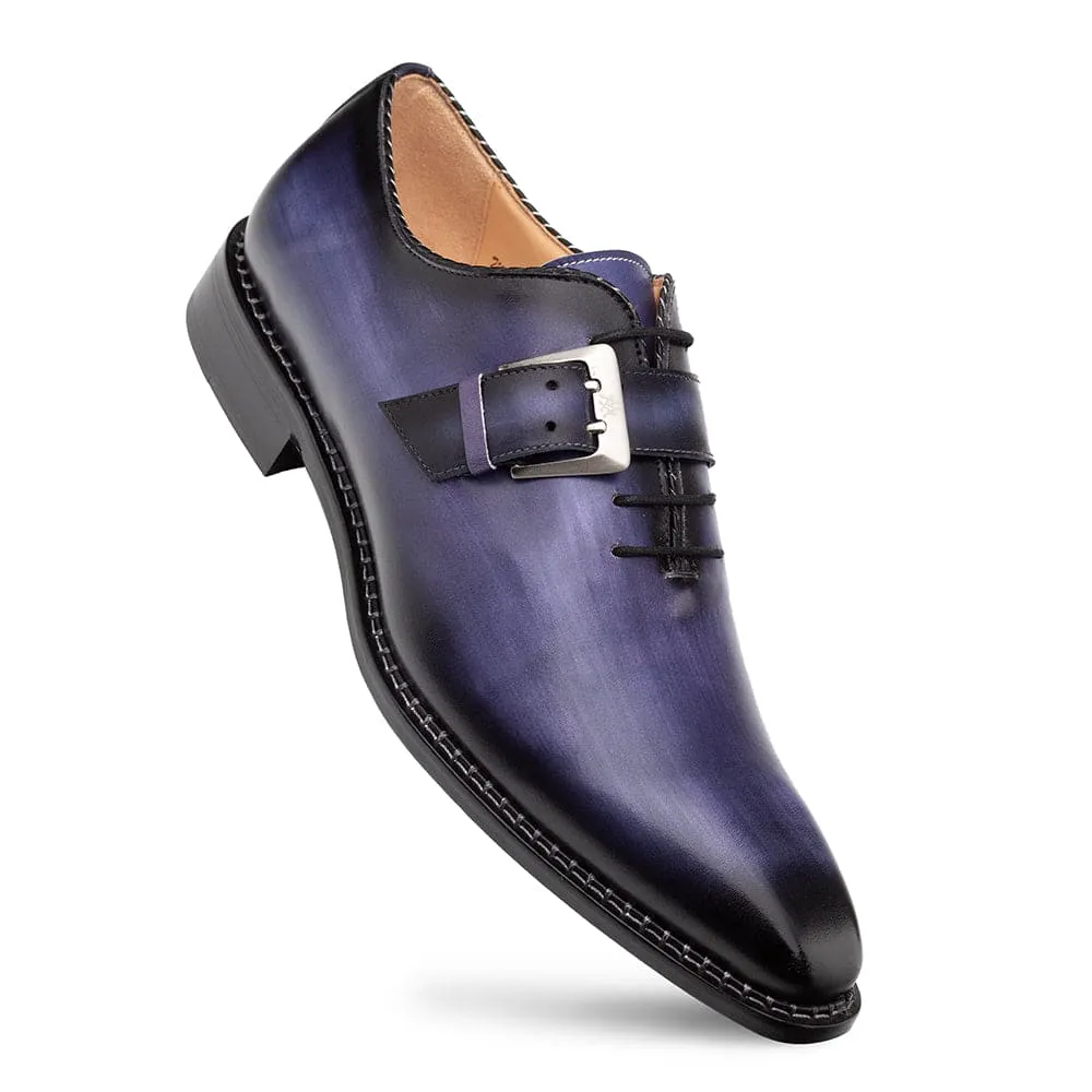 Machado Oxford Monk Strap Purple By Mezlan Made In Spain Brand sold by Alberto Nardoni product image thumbnail 3