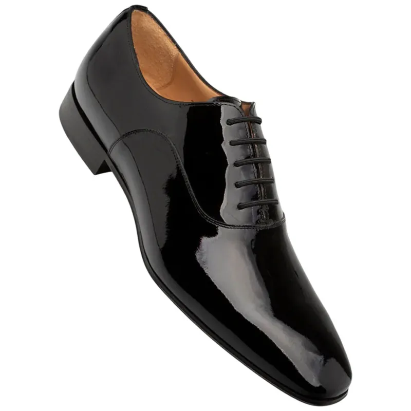 Men's Altea Plain Toe Black Slip-On Oxford By Mezlan Made In Spain Brand made by Alberto Nardoni