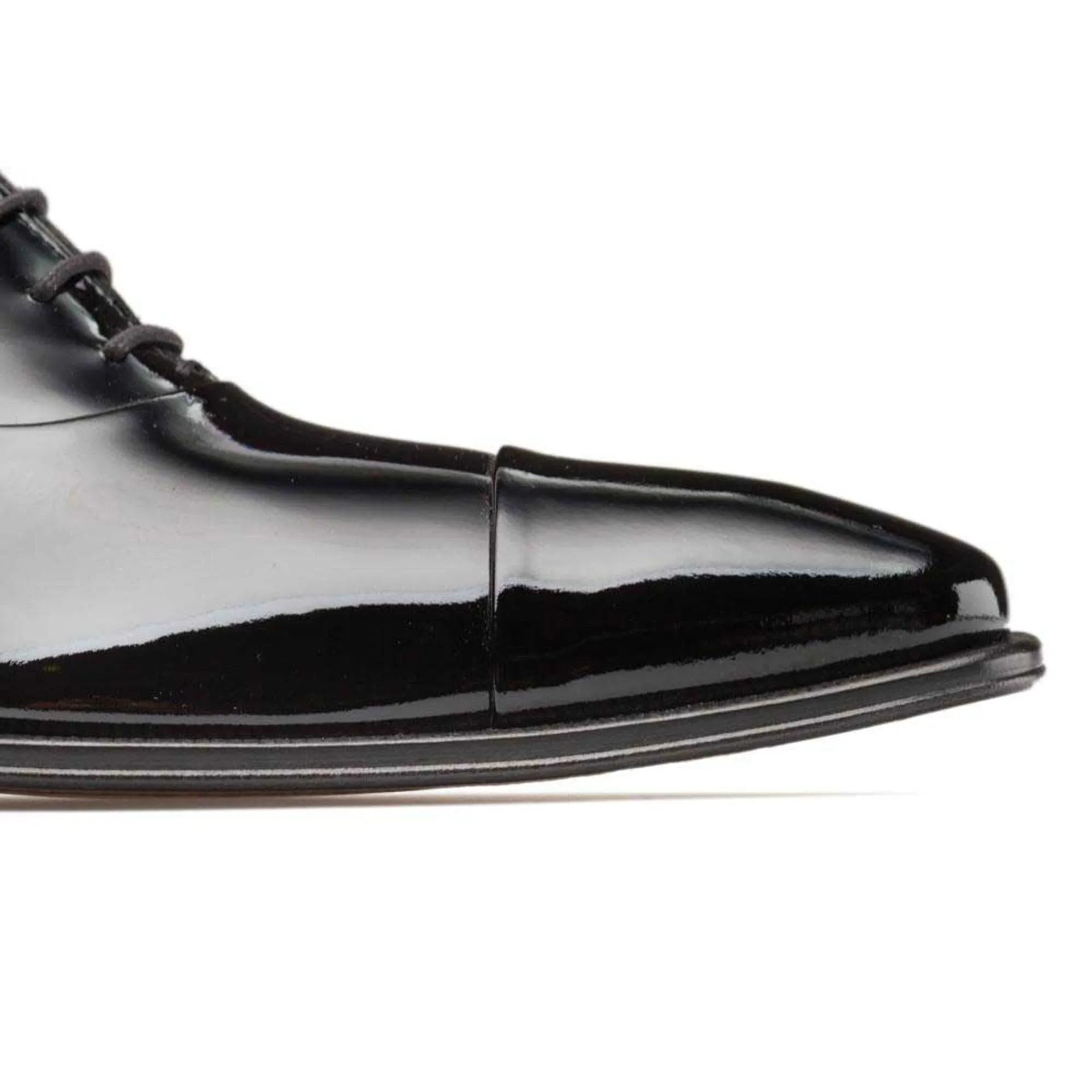 Black Patent Leather Formal Oxford By Mezlan Made In Spain Brand sold by Alberto Nardoni product image thumbnail 3