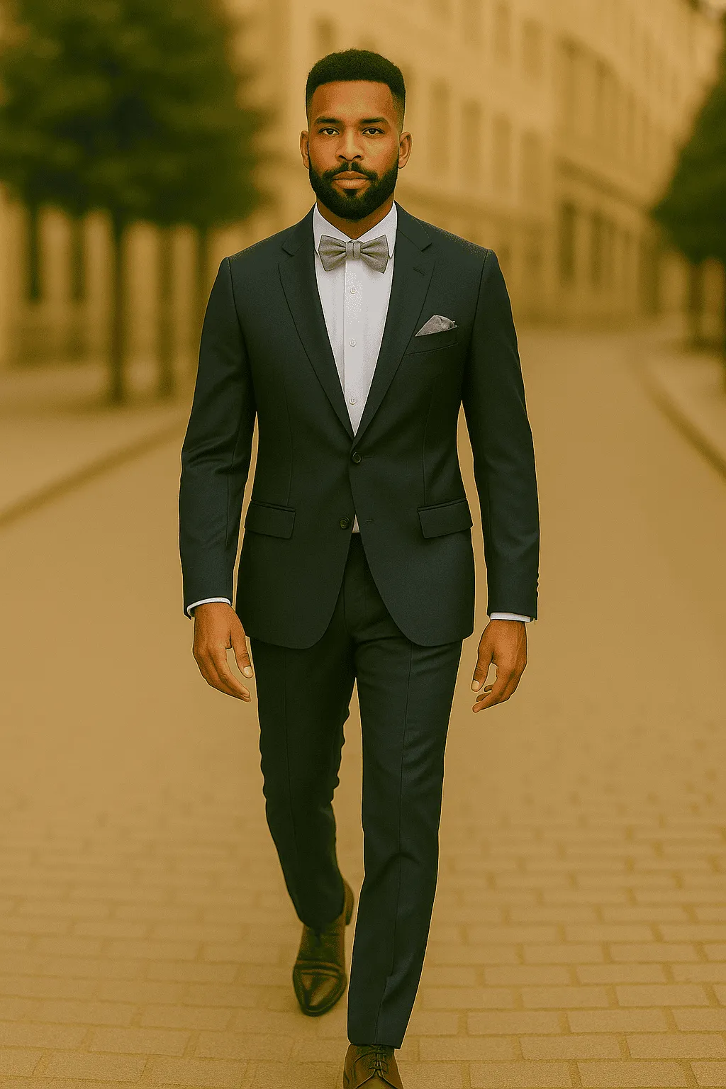 Men’s Slim Fit 100% Wool Suit by Rossiman Rossi – Peak Lapel Jacket & Plum Tapered Pants sold by Alberto Nardoni product image thumbnail 5