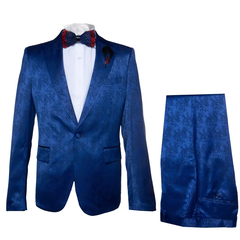 Rossi Man Leo Suit RM1906 â€“ Modern Slim Fit 2-Piece Suit for Men | Stylish Formal Wear made by Alberto Nardoni