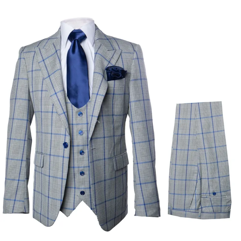 Rossi Man Tom RM1856 – Modern Fit 2-Piece Suit for Stylish Men made by Alberto Nardoni