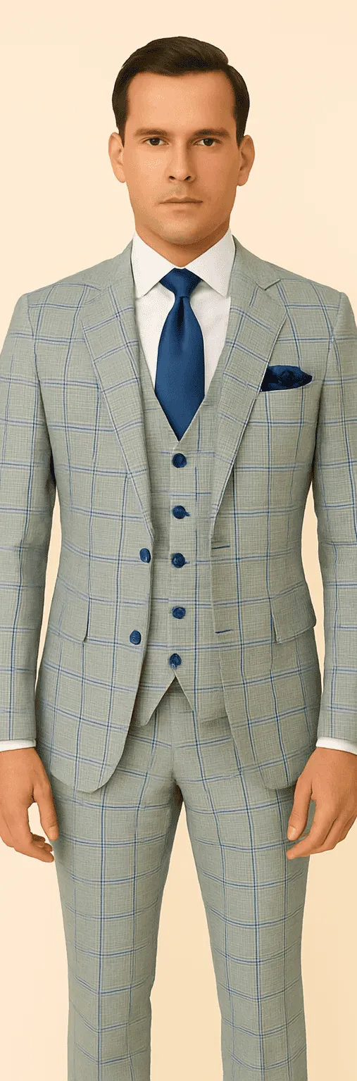 Rossi Man Tom RM1856 – Modern Fit 2-Piece Suit for Stylish Men sold by Alberto Nardoni product image thumbnail 5