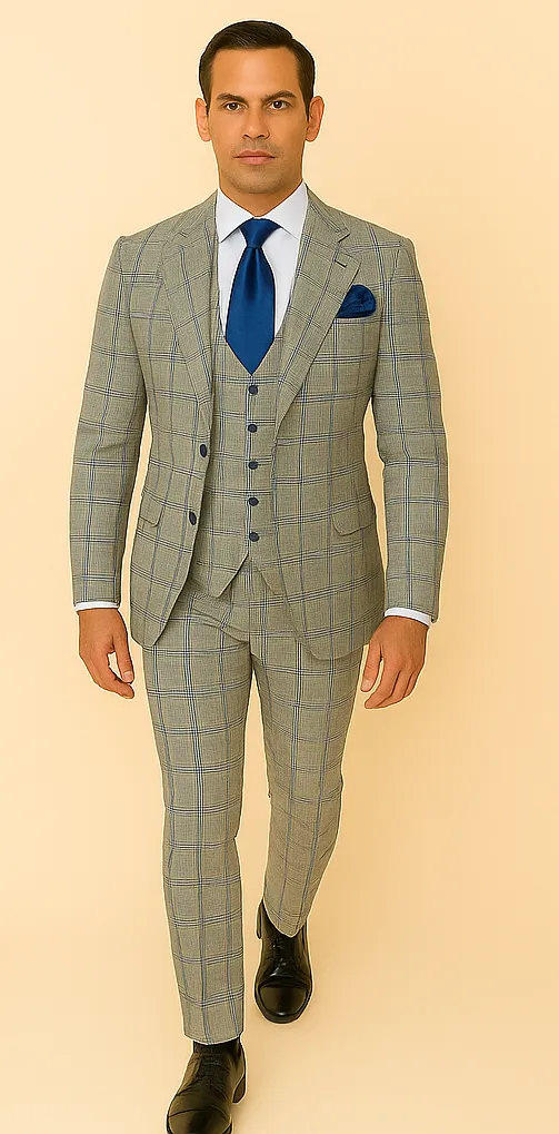 Rossi Man Tom RM1856 – Modern Fit 2-Piece Suit for Stylish Men sold by Alberto Nardoni product image thumbnail 2