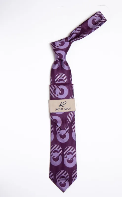 Rossi Man Tie and Pocket Round RMR465-1 made by Alberto Nardoni