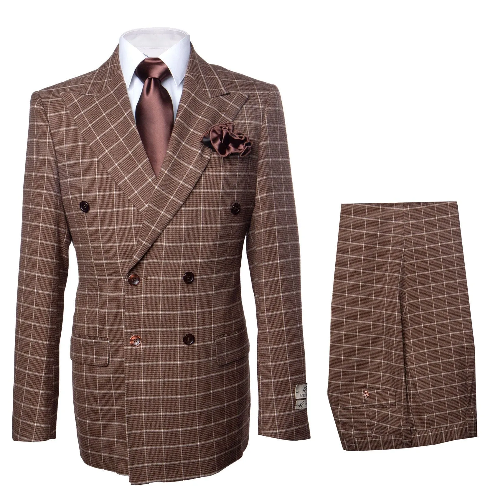 ROSSI MAN DOUBLE BREASTED SUIT ARTHUR RM2317 sold by Alberto Nardoni