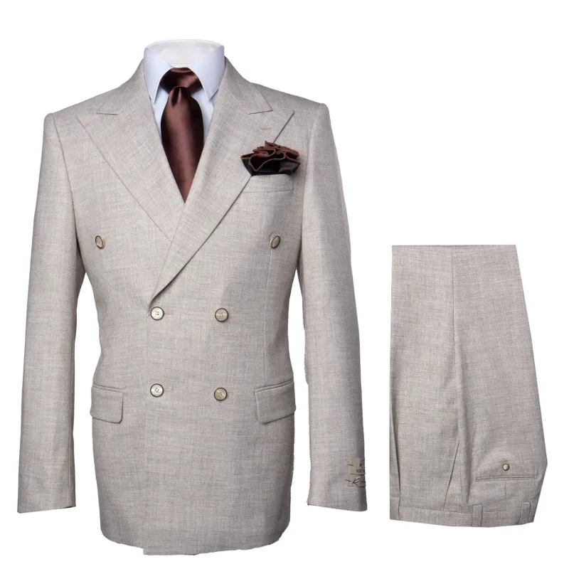 Rossi Man ARTHUR RM2306 Double-Breasted Suit â€“ A Modern Classic for Men sold by Alberto Nardoni