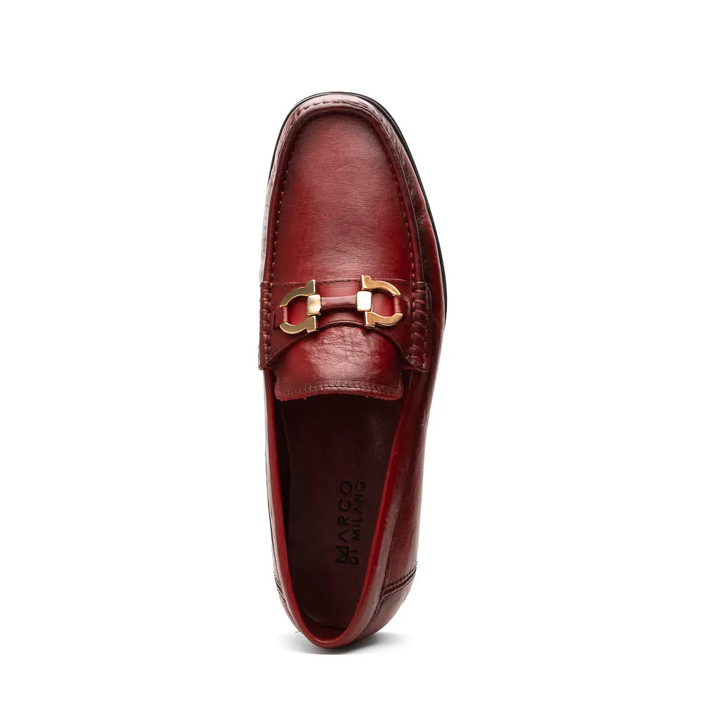 Marco Di Milano Atrani Red Calf Bit Loafer sold by Alberto Nardoni product image thumbnail 3