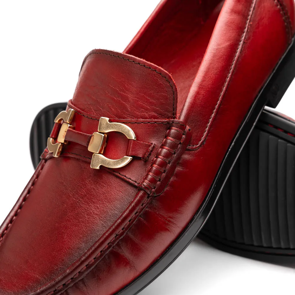 Marco Di Milano Atrani Red Calf Bit Loafer sold by Alberto Nardoni product image thumbnail 4