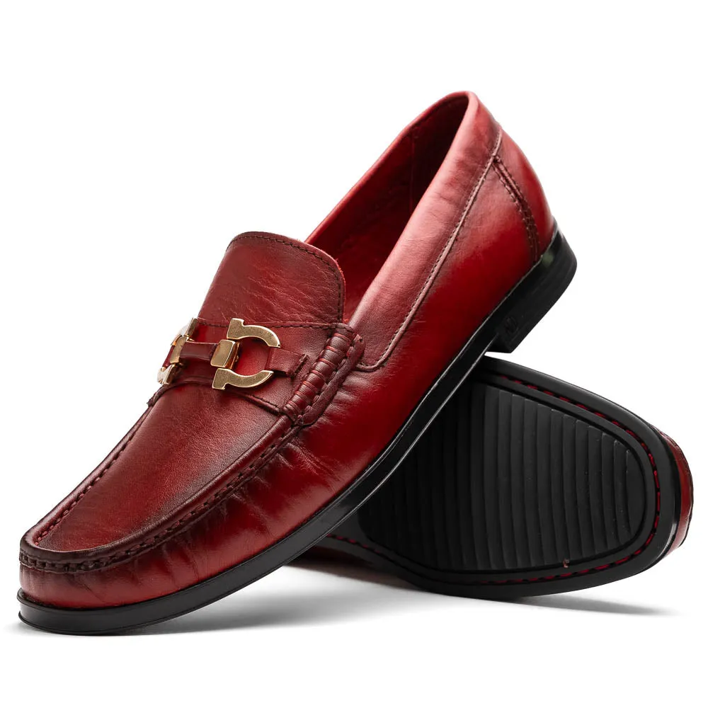 Marco Di Milano Atrani Red Calf Bit Loafer sold by Alberto Nardoni product image thumbnail 2