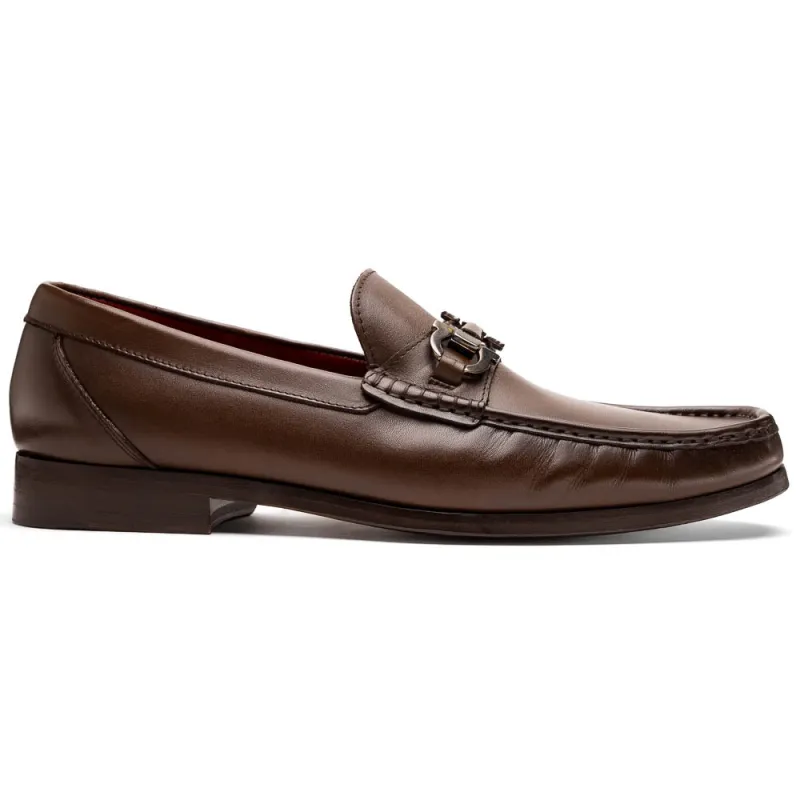 Marco Di Milano Cassarano Brown Men's Calfskin Leather Loafers sold by Alberto Nardoni