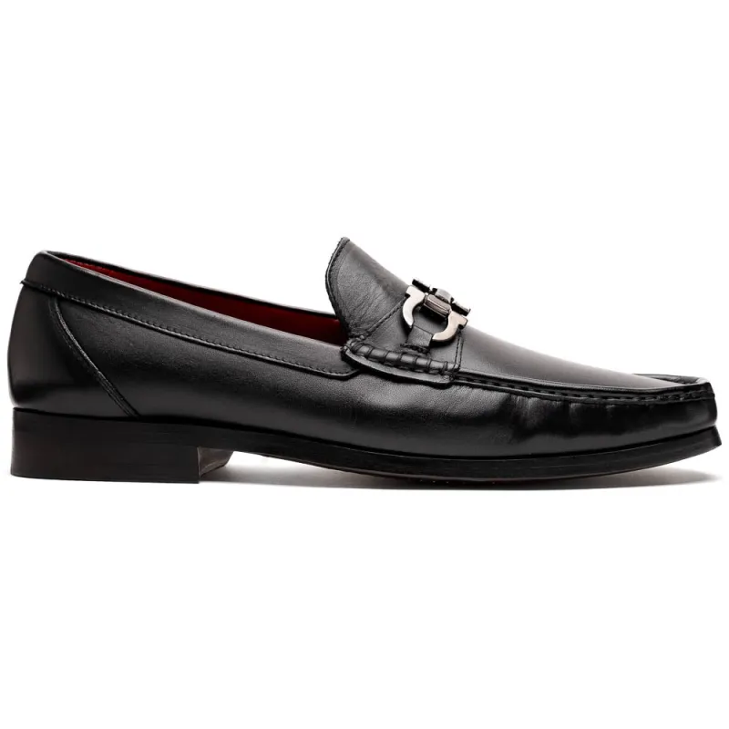 Marco Di Milano Cassarano Black Men's Calfskin Leather Loafers sold by Alberto Nardoni