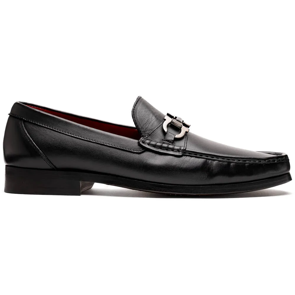 Marco Di Milano Cassarano Black Men's Calfskin Leather Loafers sold by Alberto Nardoni