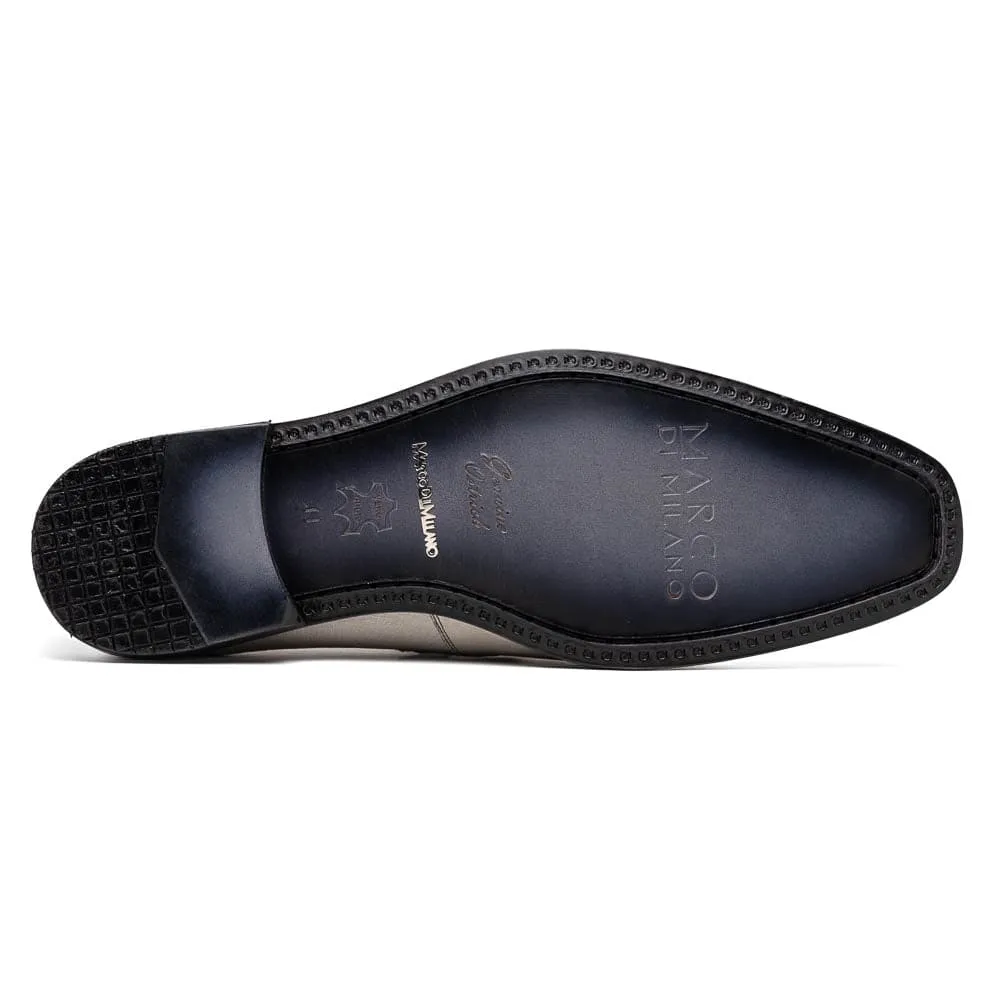 Marco Di Milano Fangio Gray Ostrich Penny Loafer sold by Alberto Nardoni product image thumbnail 5