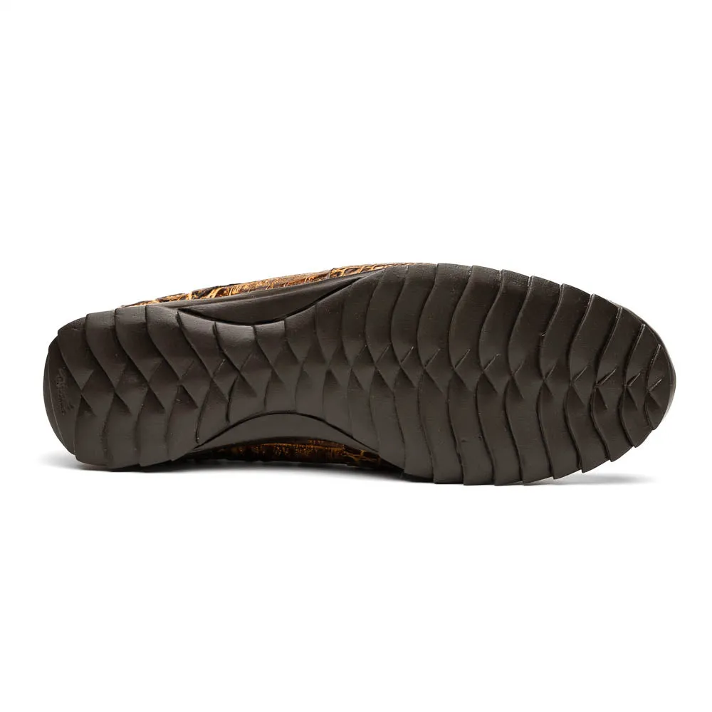 Marco Di Milano Kratos Men's Rustic Orix Shoes Exotic Caiman Crocodile Sneakers sold by Alberto Nardoni product image thumbnail 5