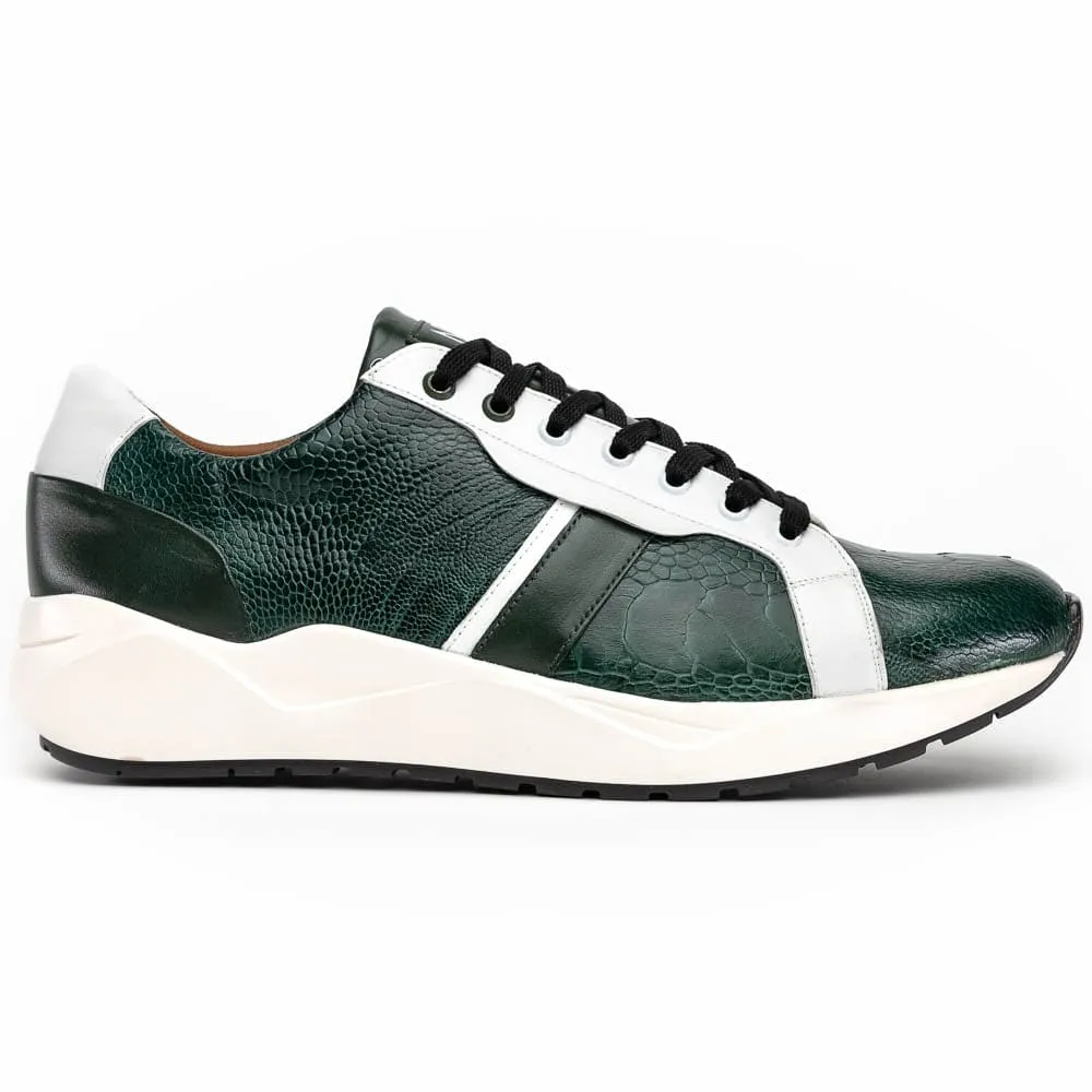 Marco Di Milano Lyon Ostrich Leg & Calfskin Sneakers sold by Alberto Nardoni product image thumbnail 2