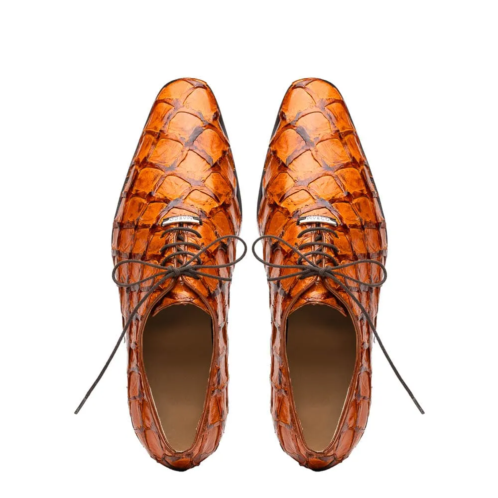Marco Di Milano Olivieri Brandy Pirarucu Dress Shoe Oxfords sold by Alberto Nardoni product image thumbnail 5