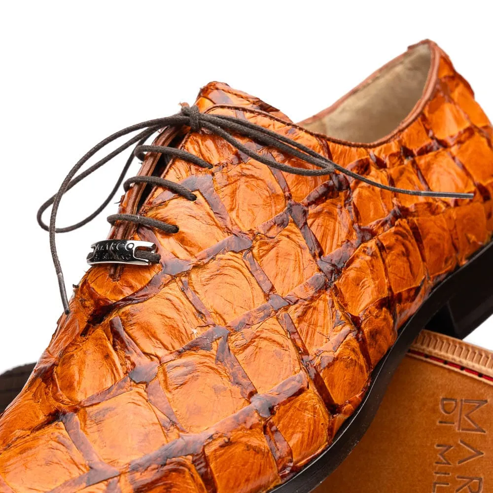 Marco Di Milano Olivieri Brandy Pirarucu Dress Shoe Oxfords sold by Alberto Nardoni product image thumbnail 4