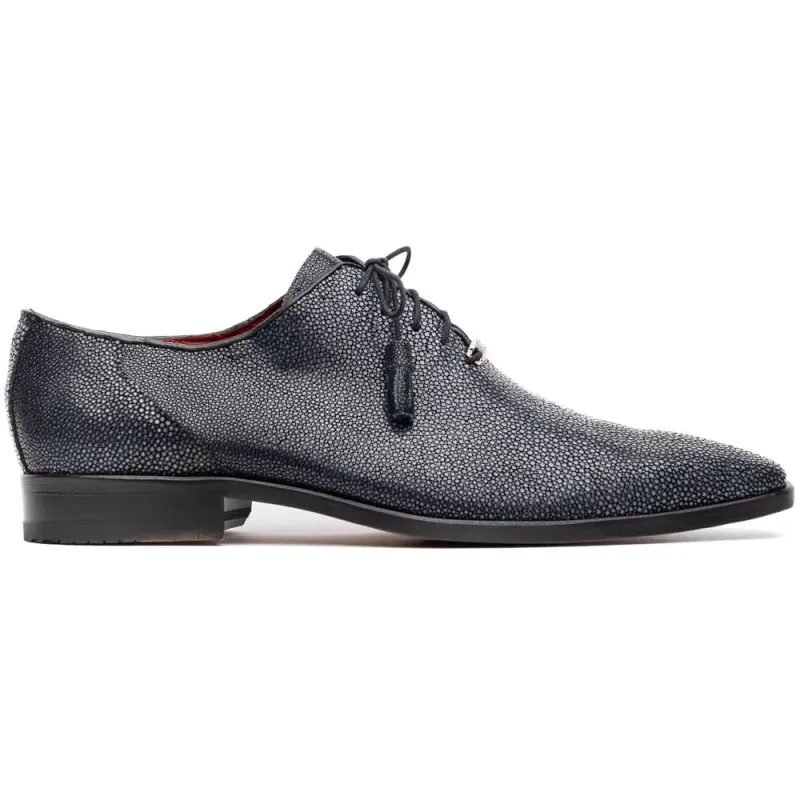 Marco Di Milano Pannuci Black Stingray Dress Oxfords sold by Alberto Nardoni