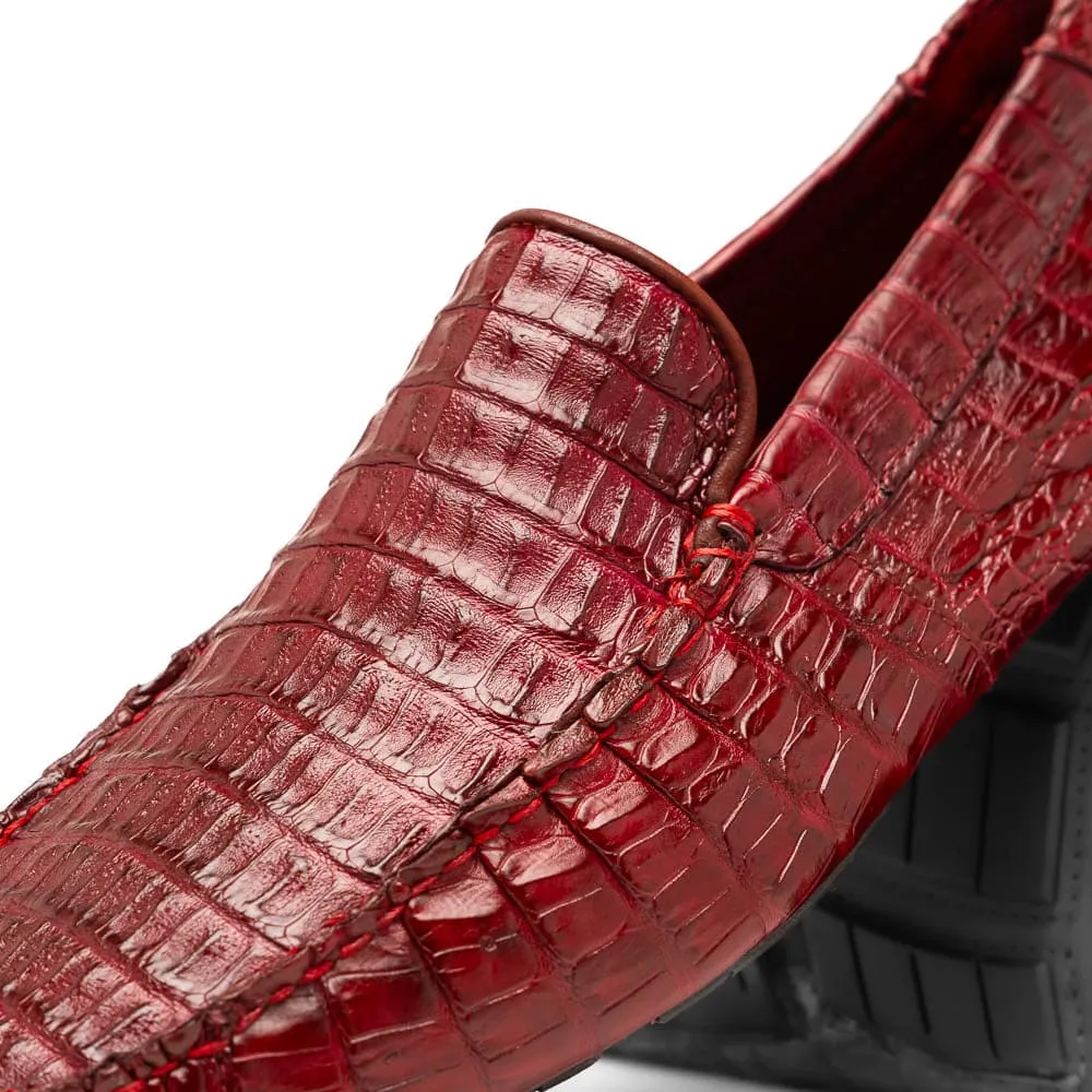 Marco Di Milano Remo Wine Caiman Crocodile Driving Shoes sold by Alberto Nardoni product image thumbnail 3