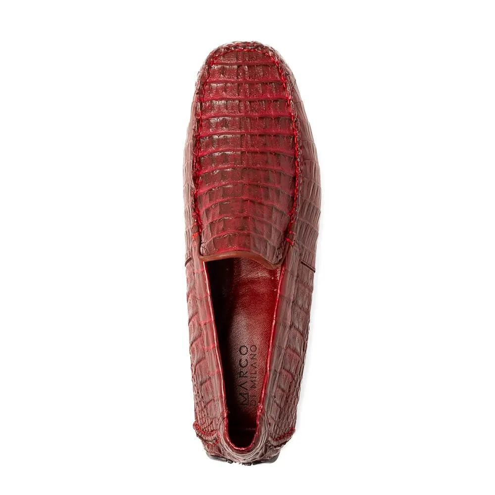 Marco Di Milano Remo Wine Caiman Crocodile Driving Shoes sold by Alberto Nardoni product image thumbnail 4