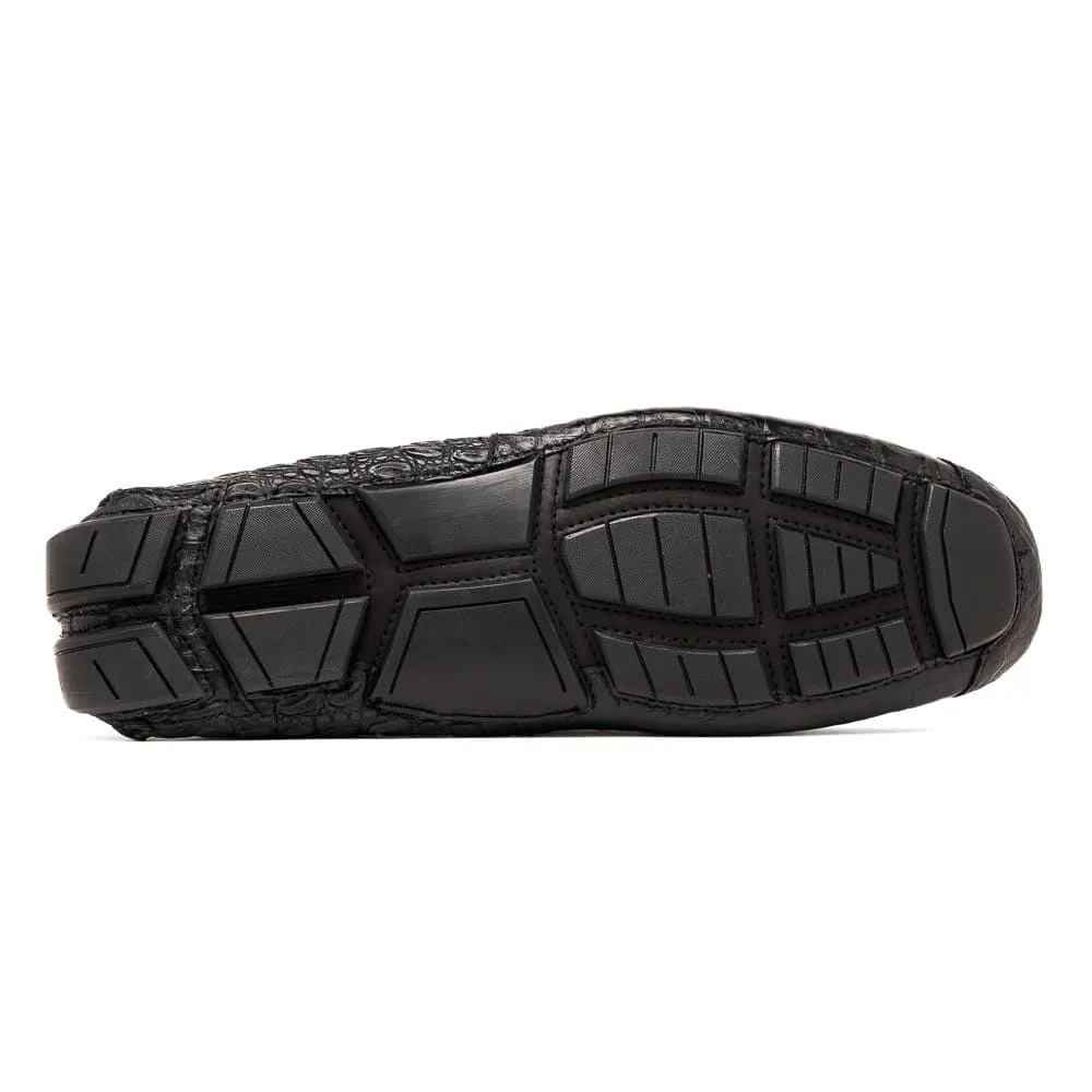 Marco Di Milano Remo Black Caiman Crocodile Driving Shoes sold by Alberto Nardoni product image thumbnail 5
