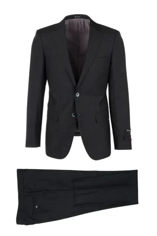 Porto, Slim Fit, Pure Wool Suit by Tiglio Luxe TIG1010 sold by Alberto Nardoni