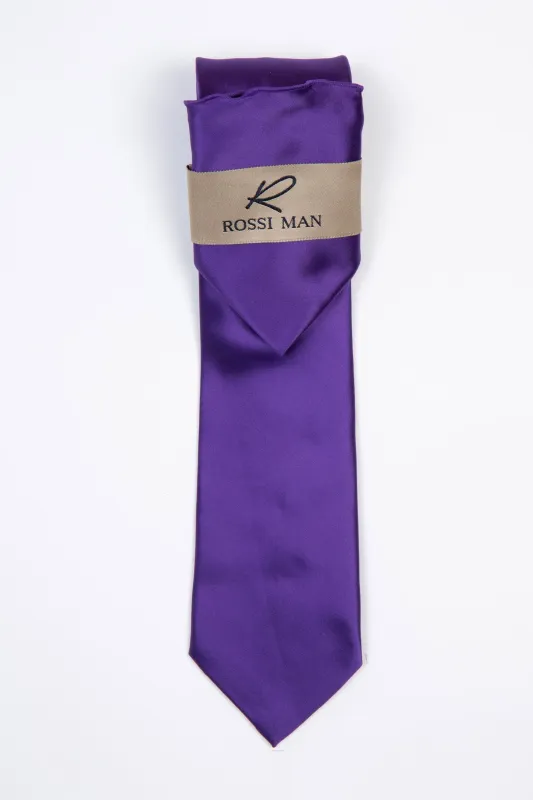 Rossi Man Tie and Pocket Round - RMR665-14 made by Alberto Nardoni