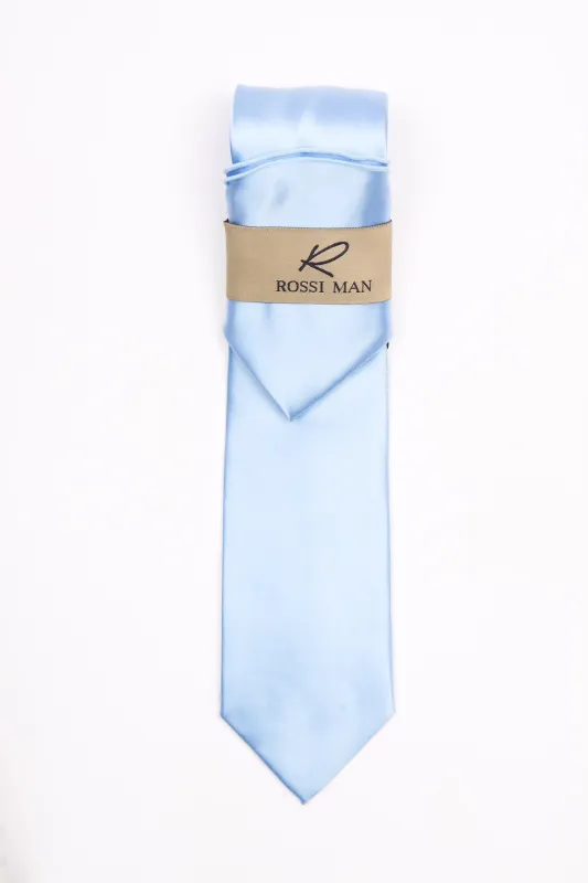 Rossi Man Tie and Pocket Round - RMR665-7 made by Alberto Nardoni