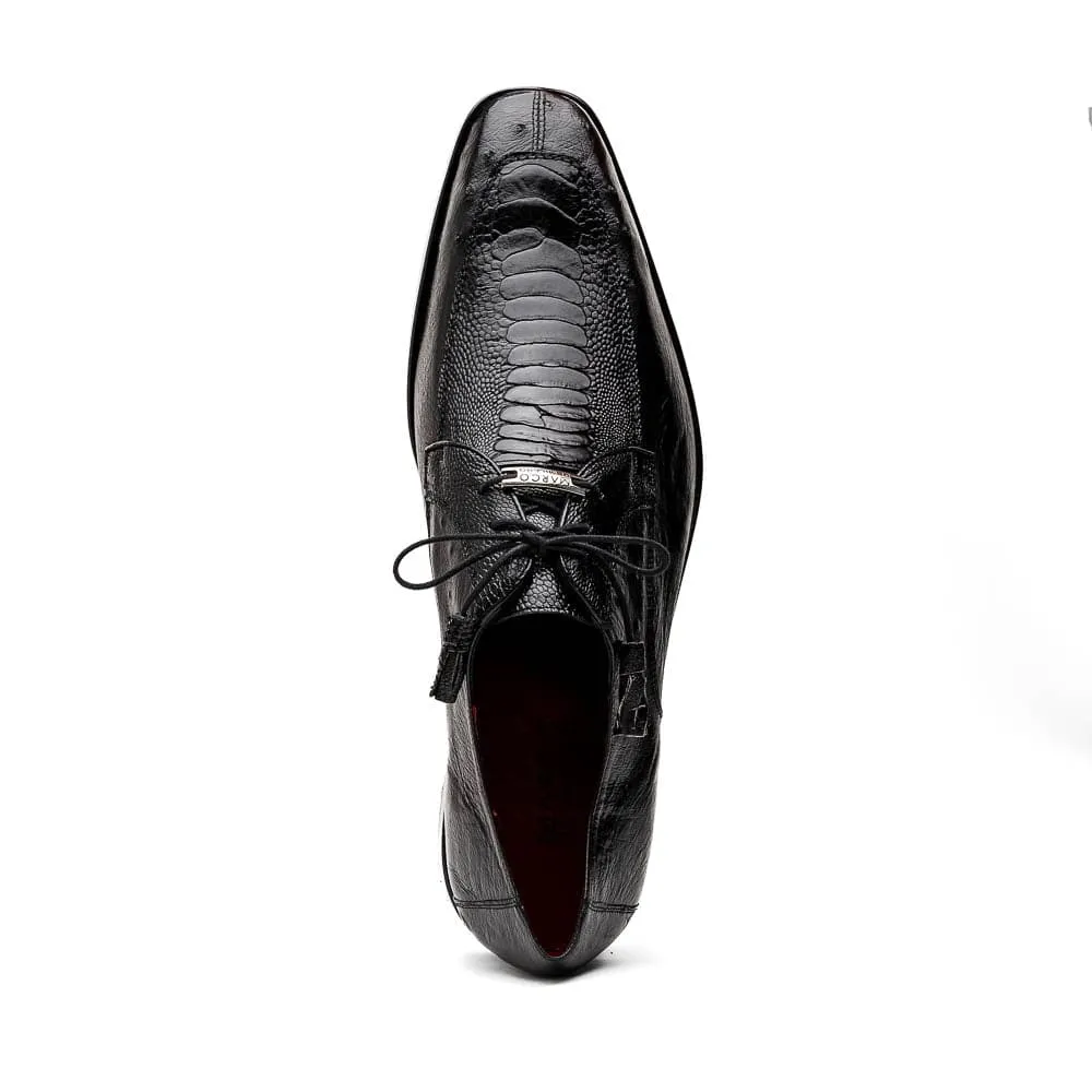 Marco Di Milano Andretti Black Ostrich Leg Shoes sold by Alberto Nardoni product image thumbnail 3