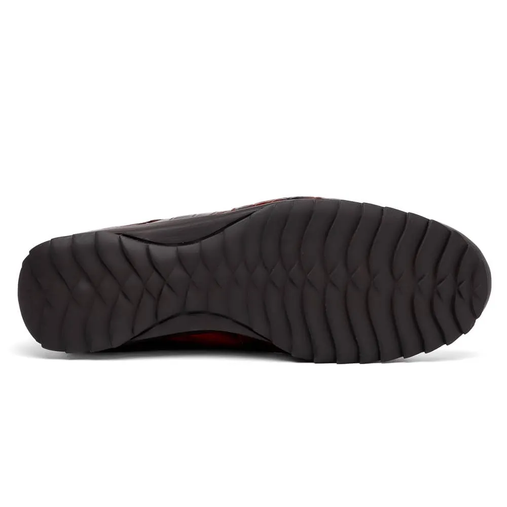 Marco Di Milano Vulcan Rustic Cognac Alligator Sneakers sold by Alberto Nardoni product image thumbnail 5