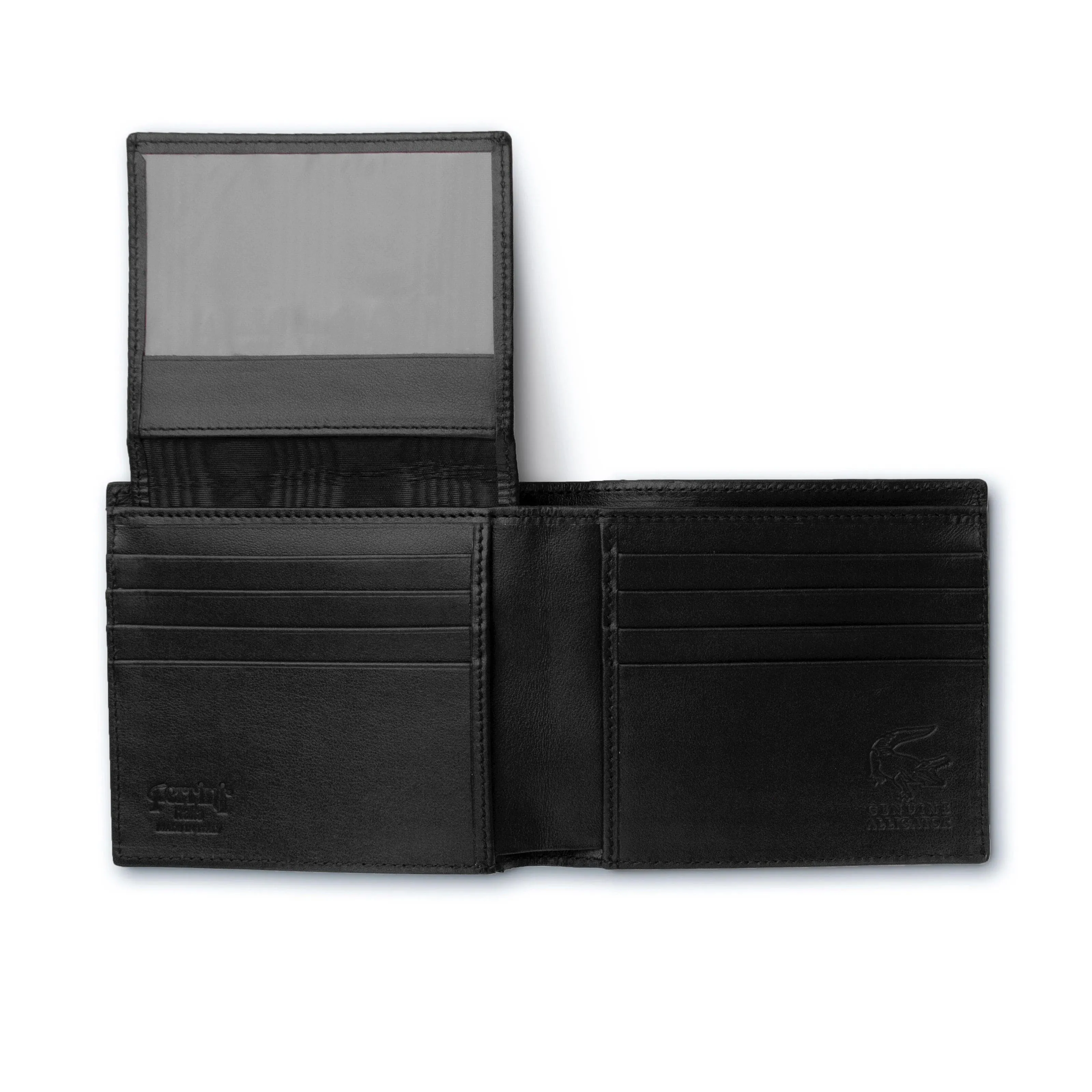 Mens Alligator Billfold Wallet in Black sold by Alberto Nardoni product image thumbnail 3