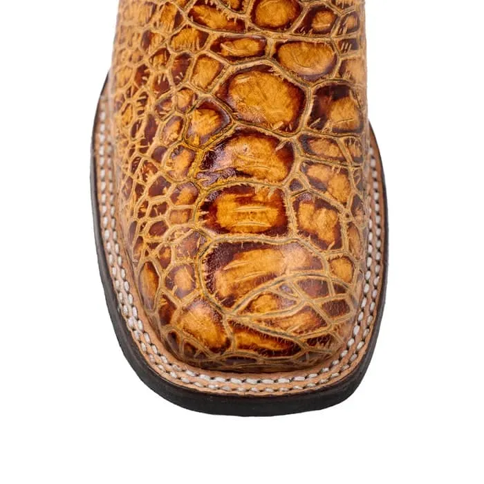 Ferinni Boot - Mens Dress Cowboy Boot - Men's Ferrini Kai Sea Turtle Print Boots Handcrafted Tan sold by Alberto Nardoni product image thumbnail 3