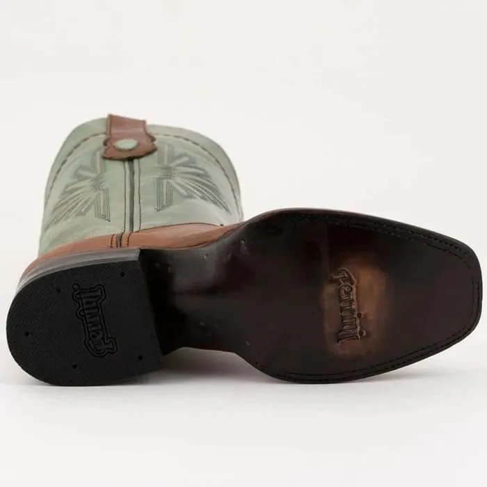 Ferinni Boot - Mens Dress Cowboy Boot - Ferrini Men's Santa Fe Leather Boots Handcrafted - Brandy sold by Alberto Nardoni product image thumbnail 5