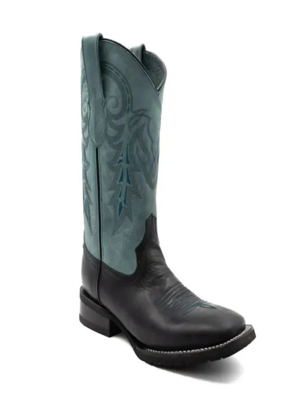 Ferrini Men's Maverick Leather Boots Handcrafted - Black sold by Alberto Nardoni