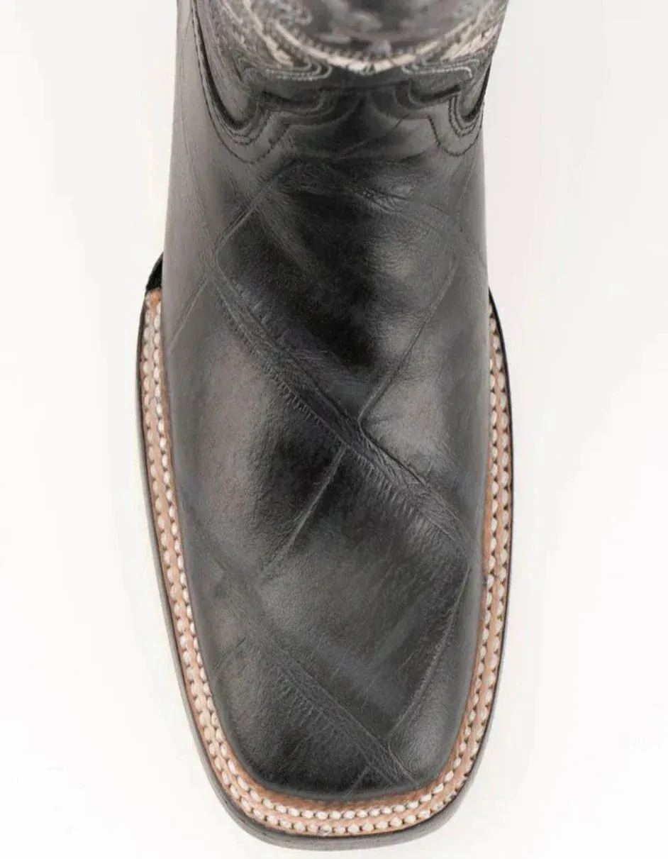 Ferrini Women's Jesse Square Toe Boots Alligator Print - Black sold by Alberto Nardoni product image thumbnail 2