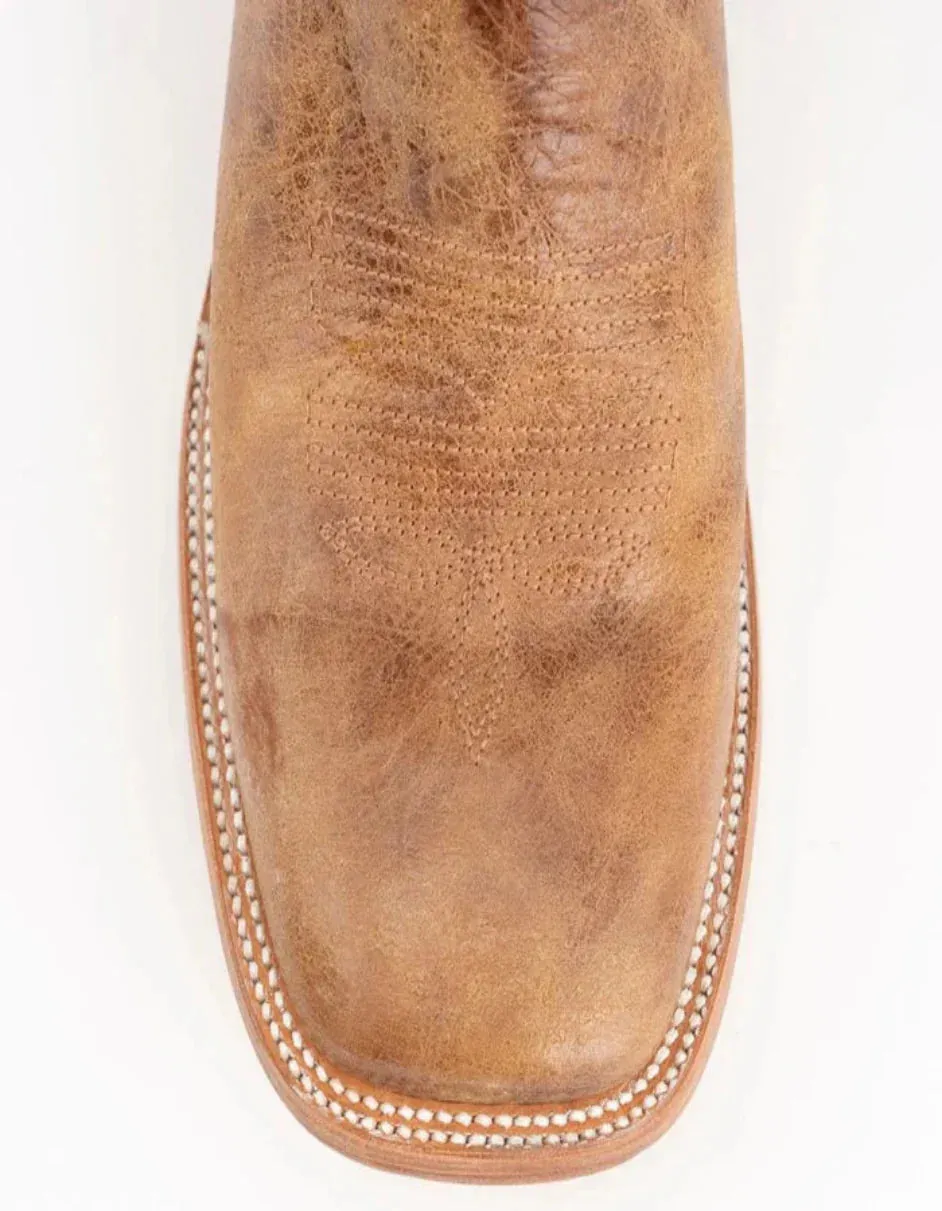 Ferrini Men's Maddox Leather Boots Handcrafted - Antique Saddle sold by Alberto Nardoni product image thumbnail 2