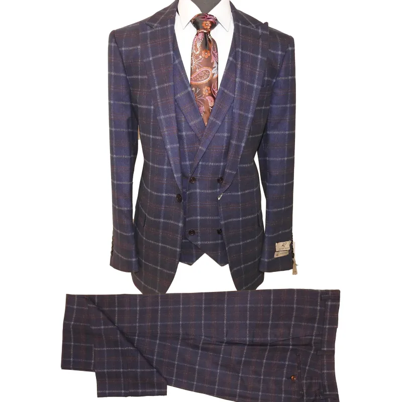 Rossiman Suits For Sale - Mens Designer Suit - Fashion Suits - Fancy Indigo Suits sold by Alberto Nardoni