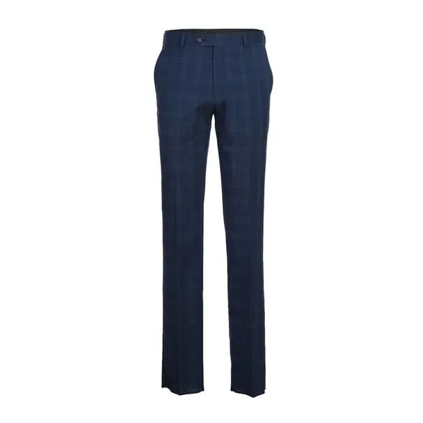 Designer Brand - Wool Stretch Single Breasted Slim Fit Blue Suit sold by Alberto Nardoni product image thumbnail 3