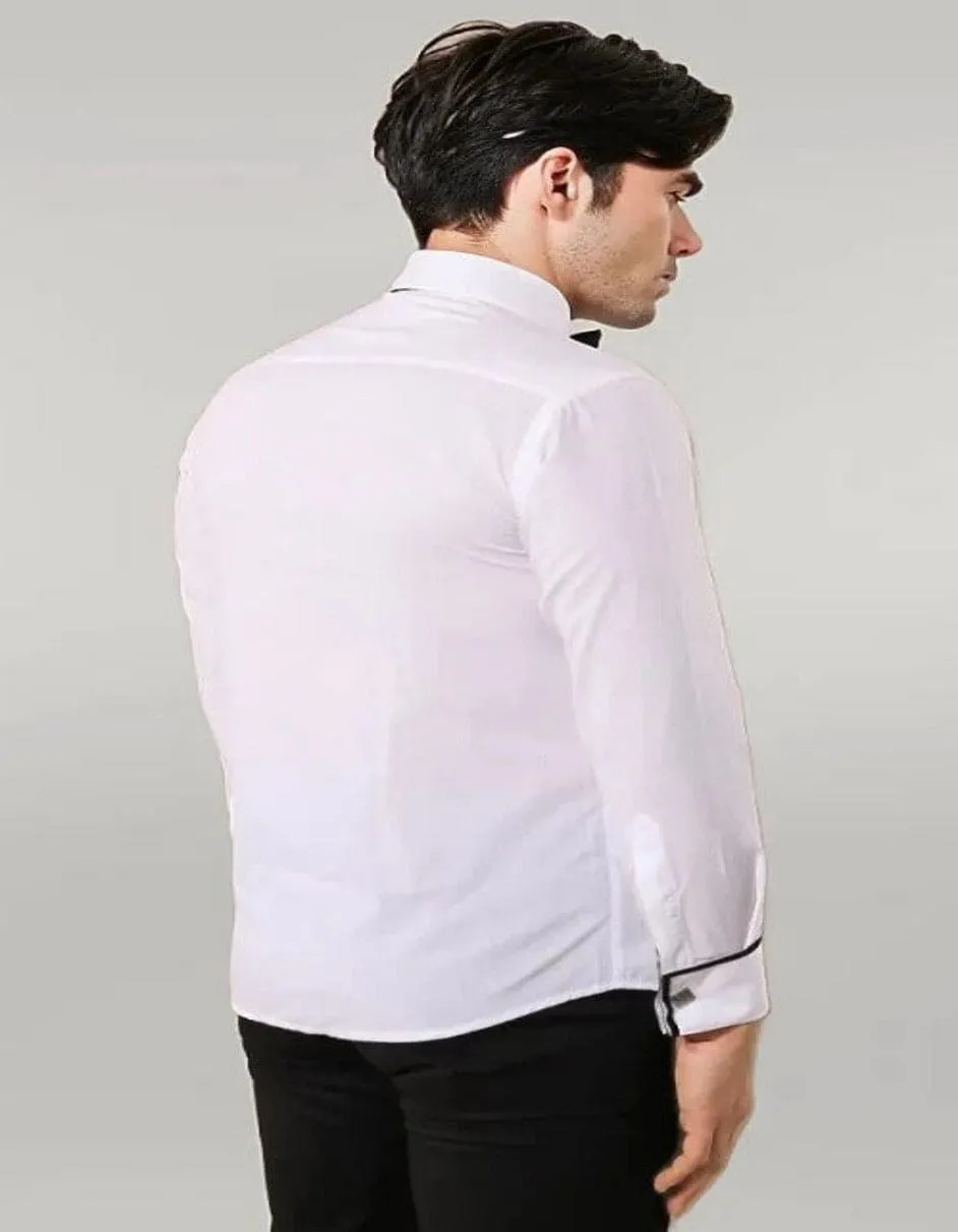 White Tuxedo Shirt sold by Alberto Nardoni product image thumbnail 3