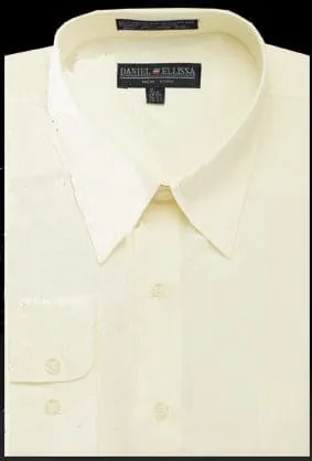 Ivory Men's Regular Fit Dress Shirt - Basic Style sold by Alberto Nardoni
