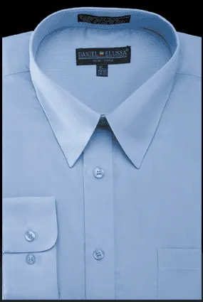 "Regular Fit Men's Dress Shirt in Light Blue - Basic Style" sold by Alberto Nardoni